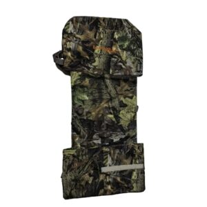 bow saddle in green camo